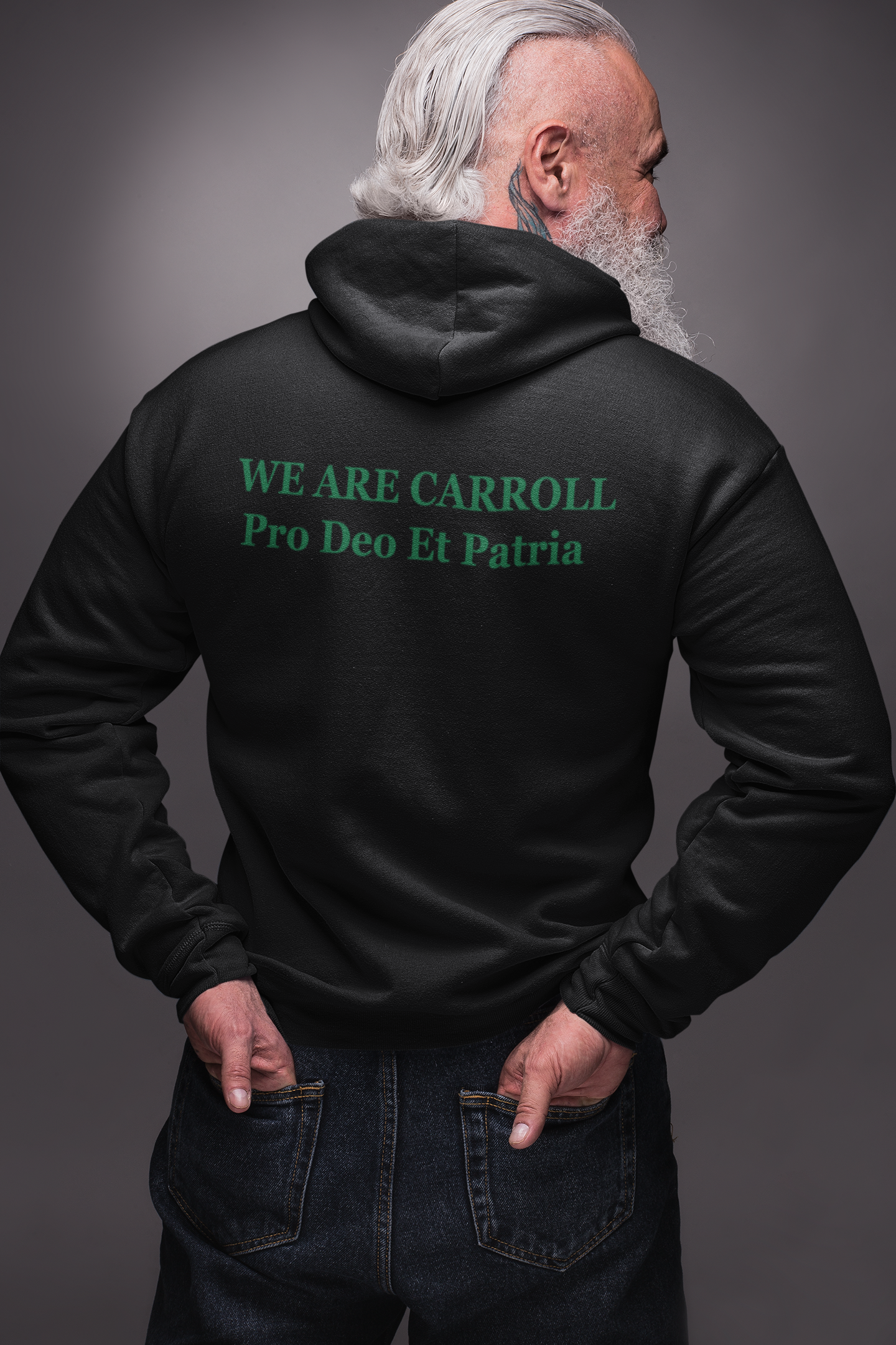 WE ARE CARROLL ZIP HOOD UNISEX