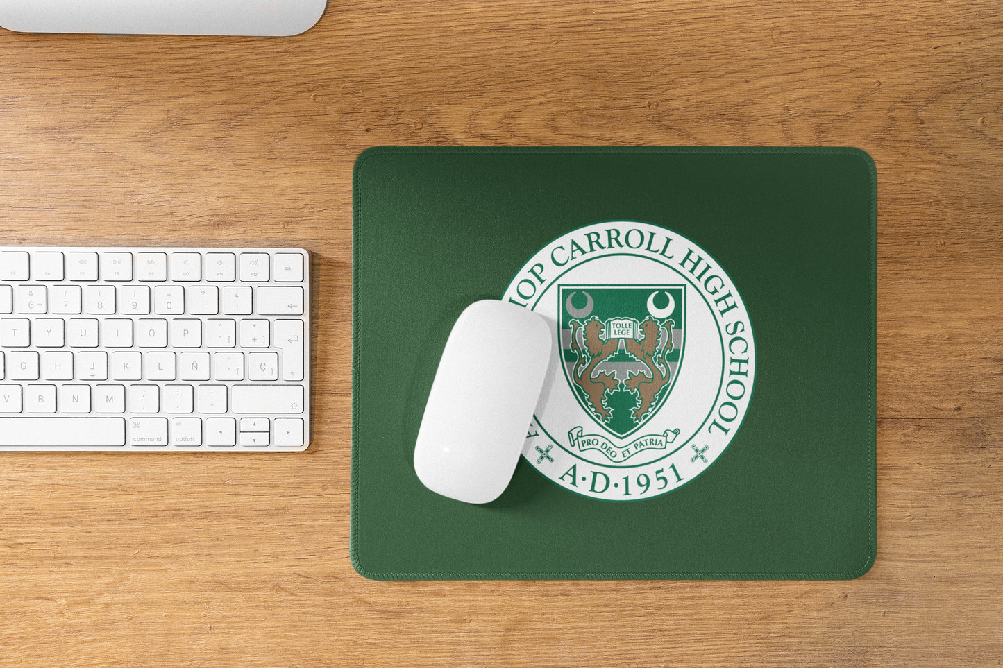 Carroll mouse pad green