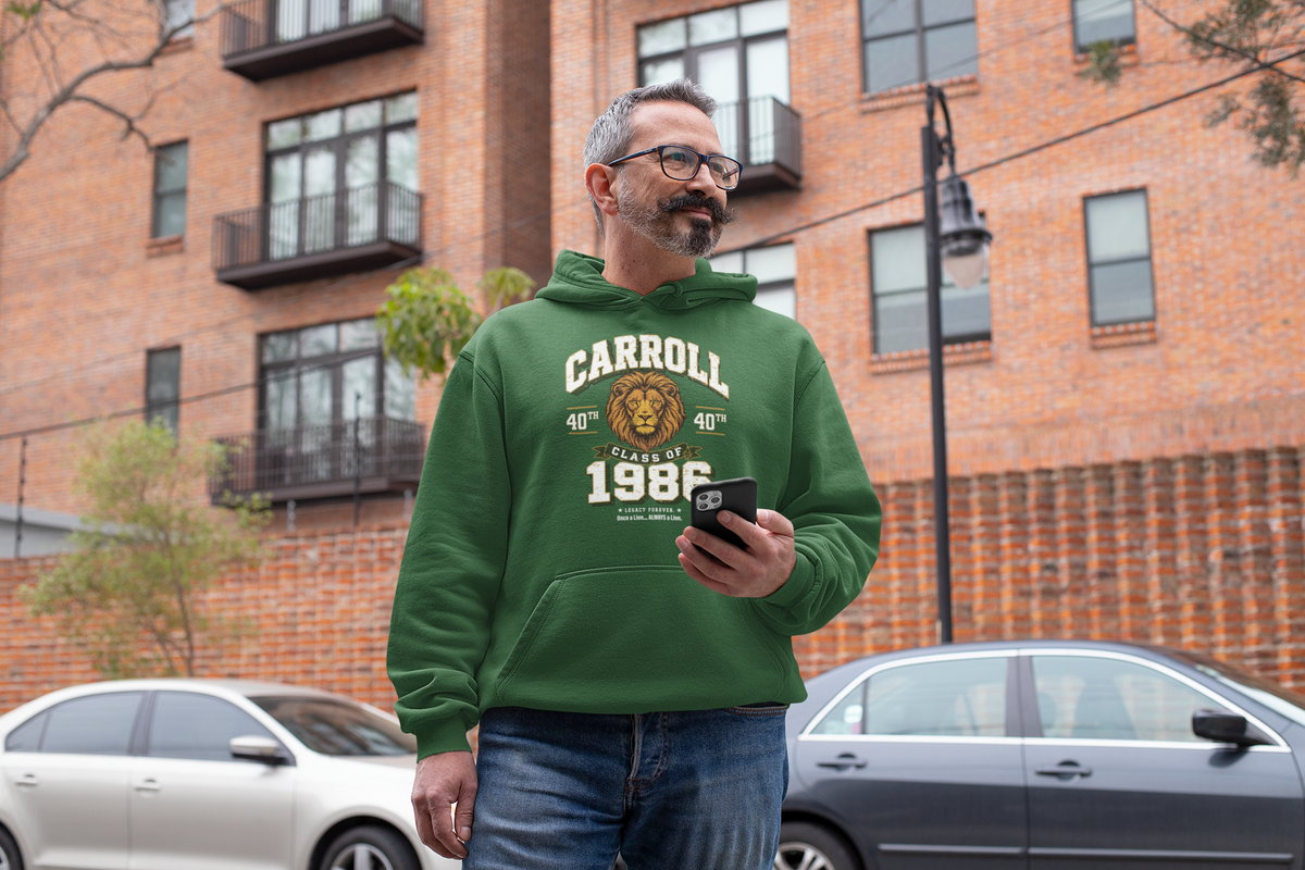 Carroll Class of 1986 40th Reunion hoodie