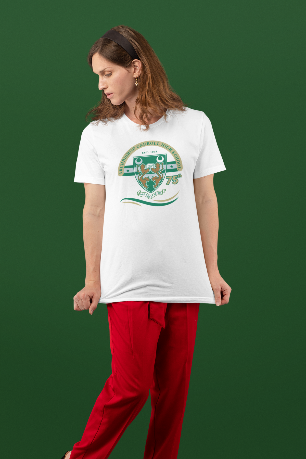 Archbishop Carroll 75th tee