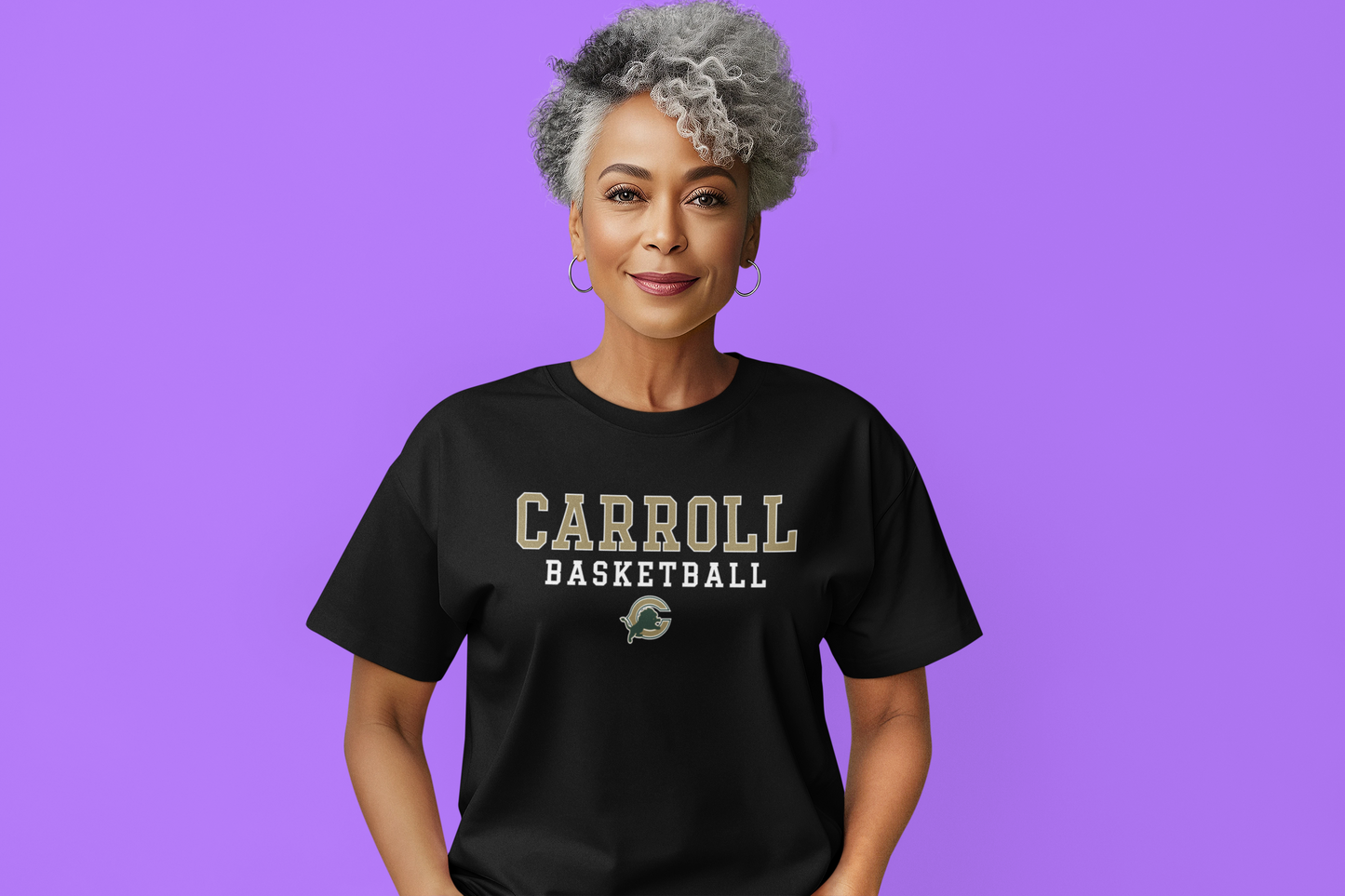 Carroll Basketball unisex Tee