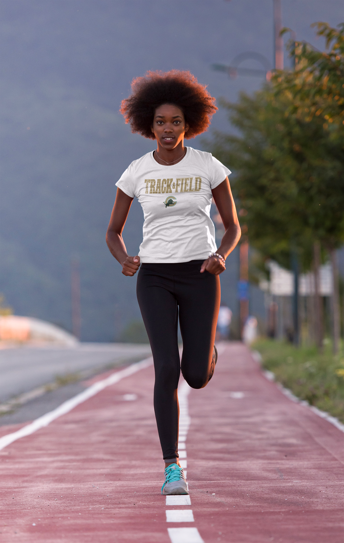Carroll Track & Field Dri Fit Tee unisex