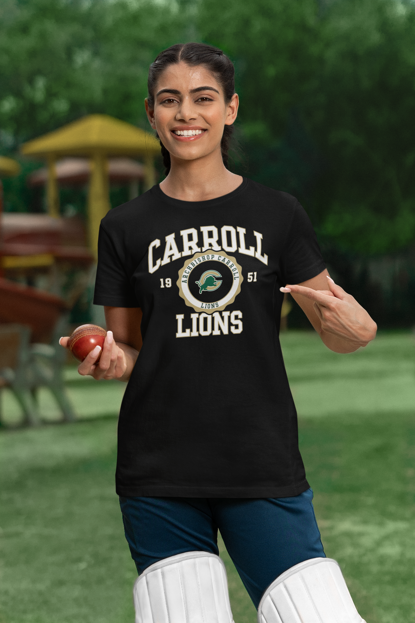 Carroll Lions tee