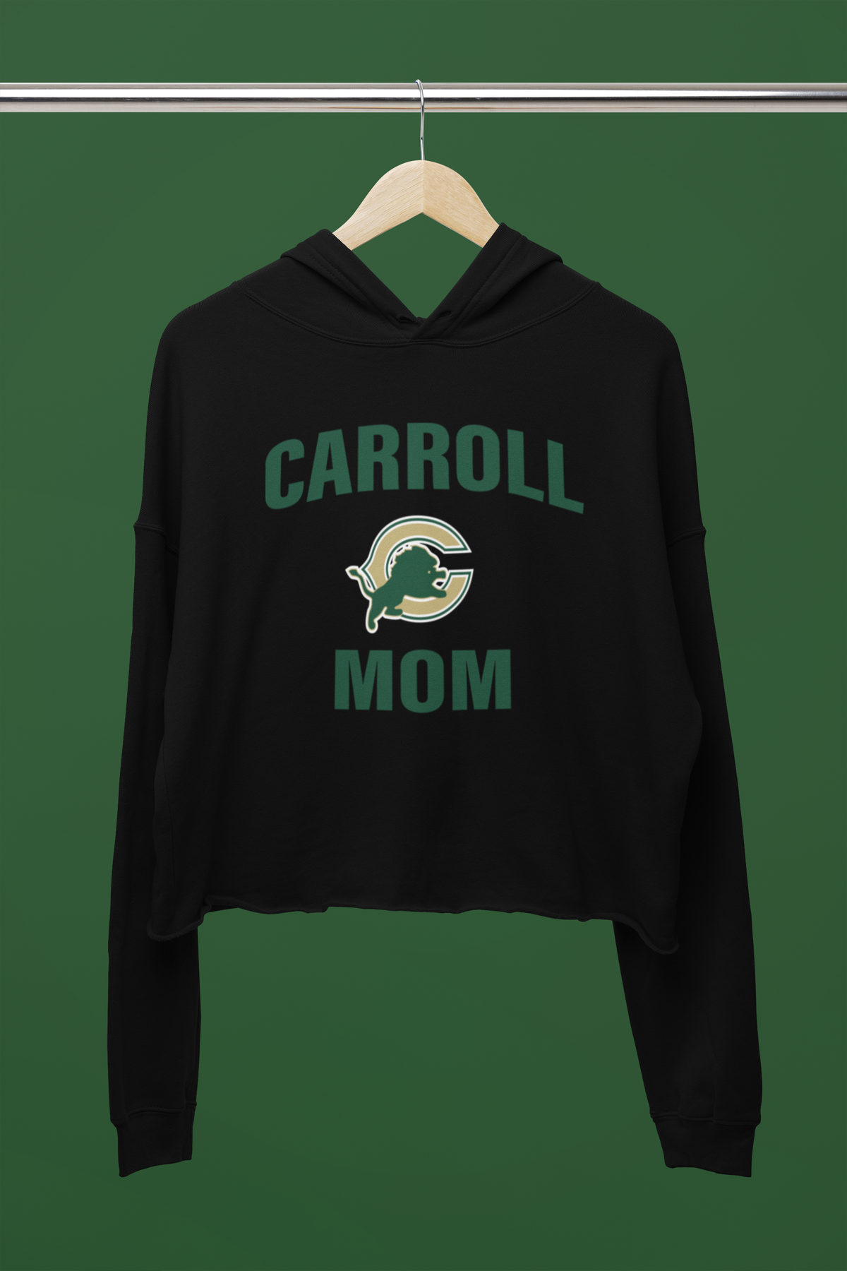 Carroll MOM crop hoodie
