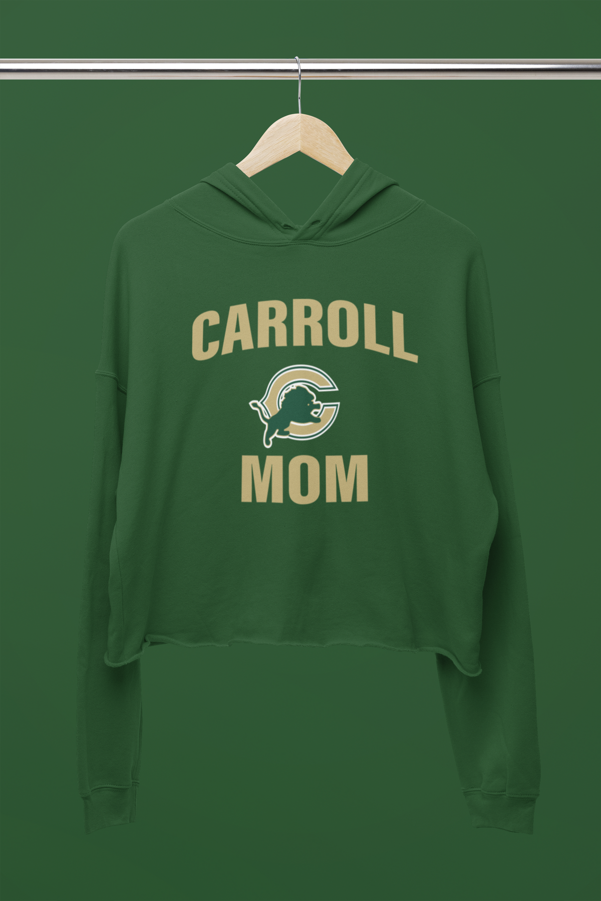 Carroll MOM crop hoodie
