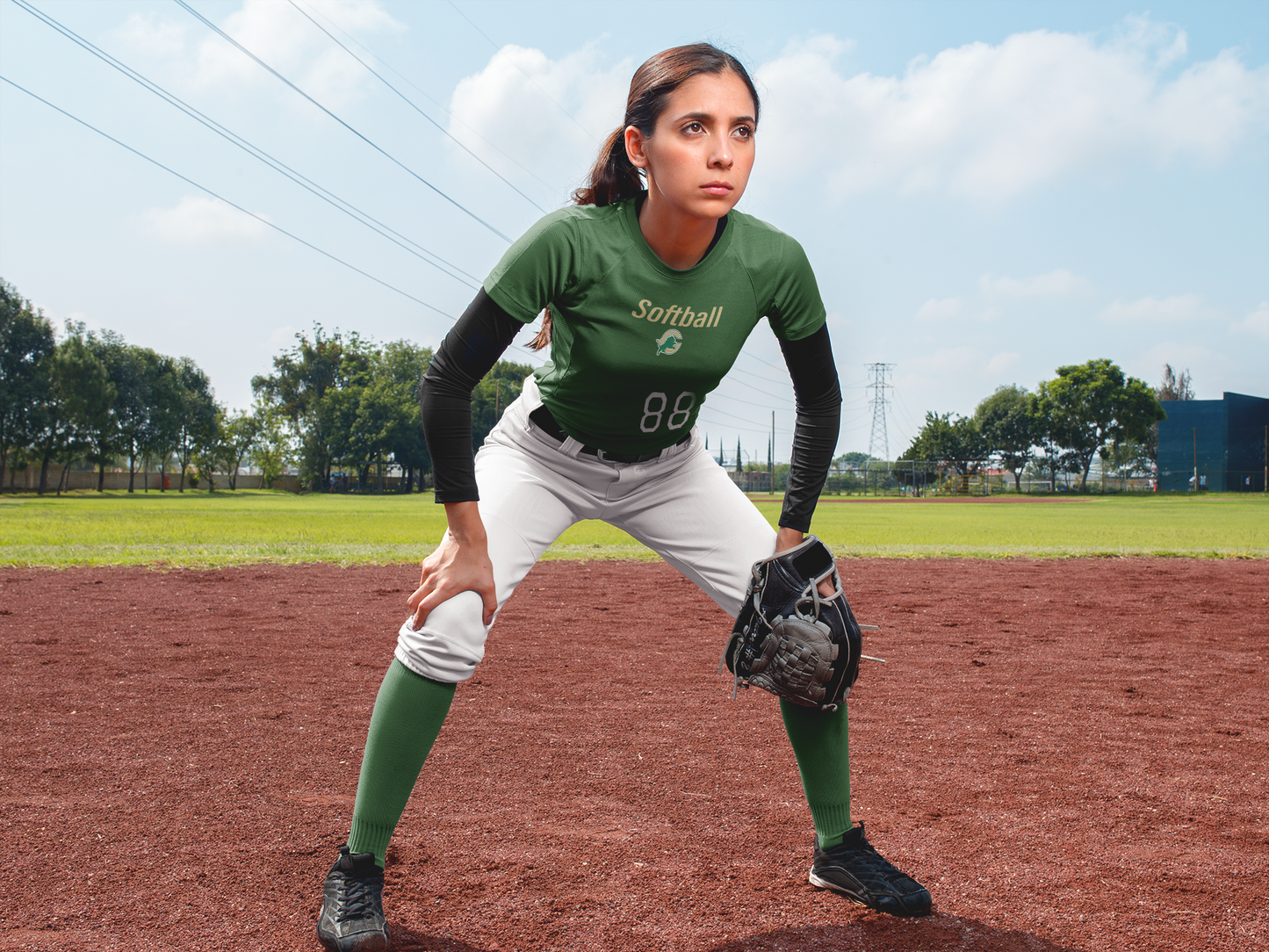 Carroll Softball tee