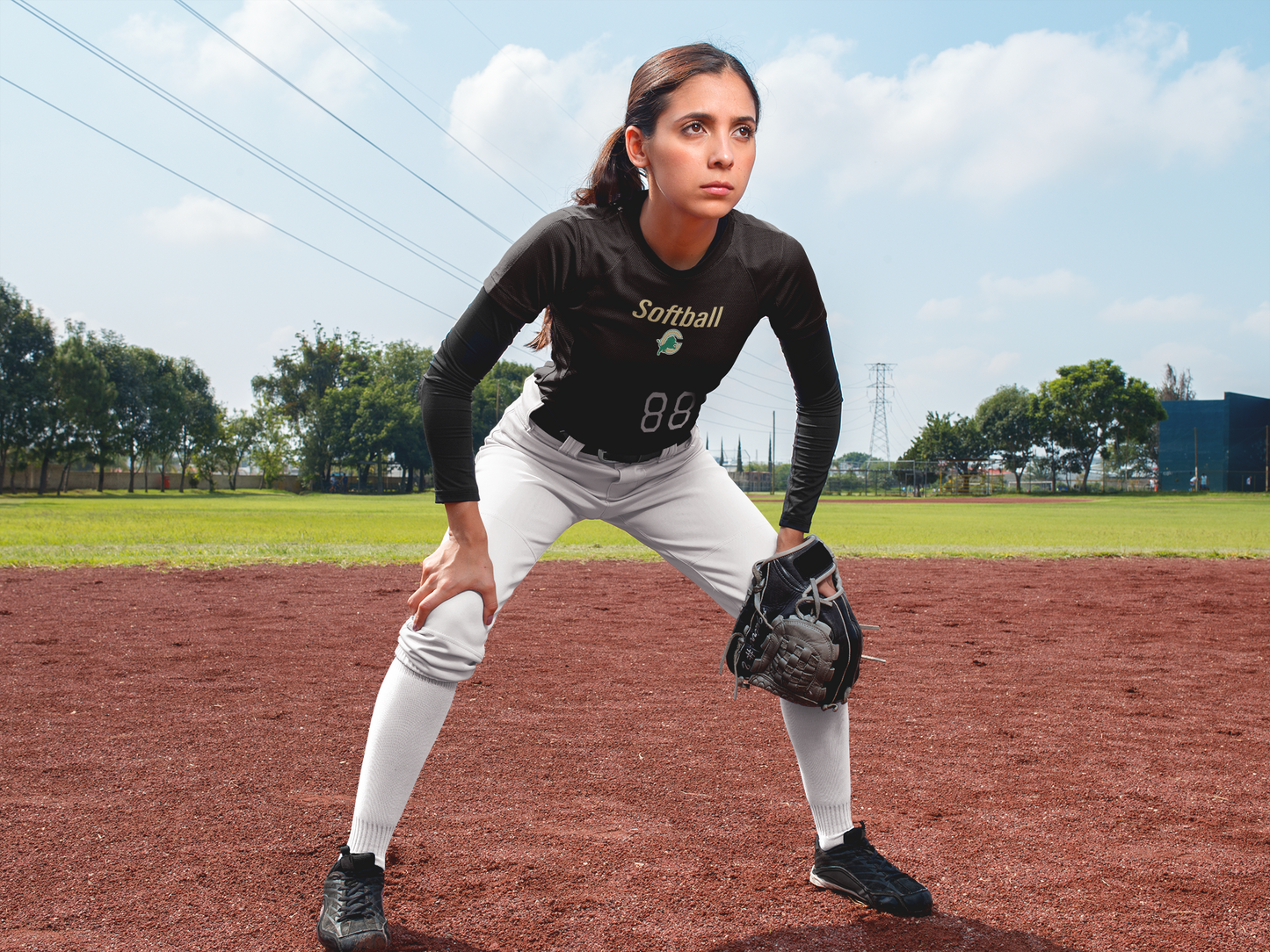 Carroll Softball tee