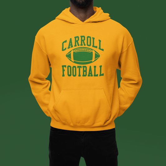 Carroll Football Hoodie 50/50 Blend