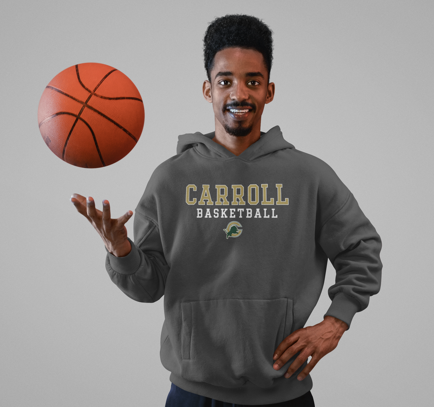 Carroll Basketball Hoodie unisex