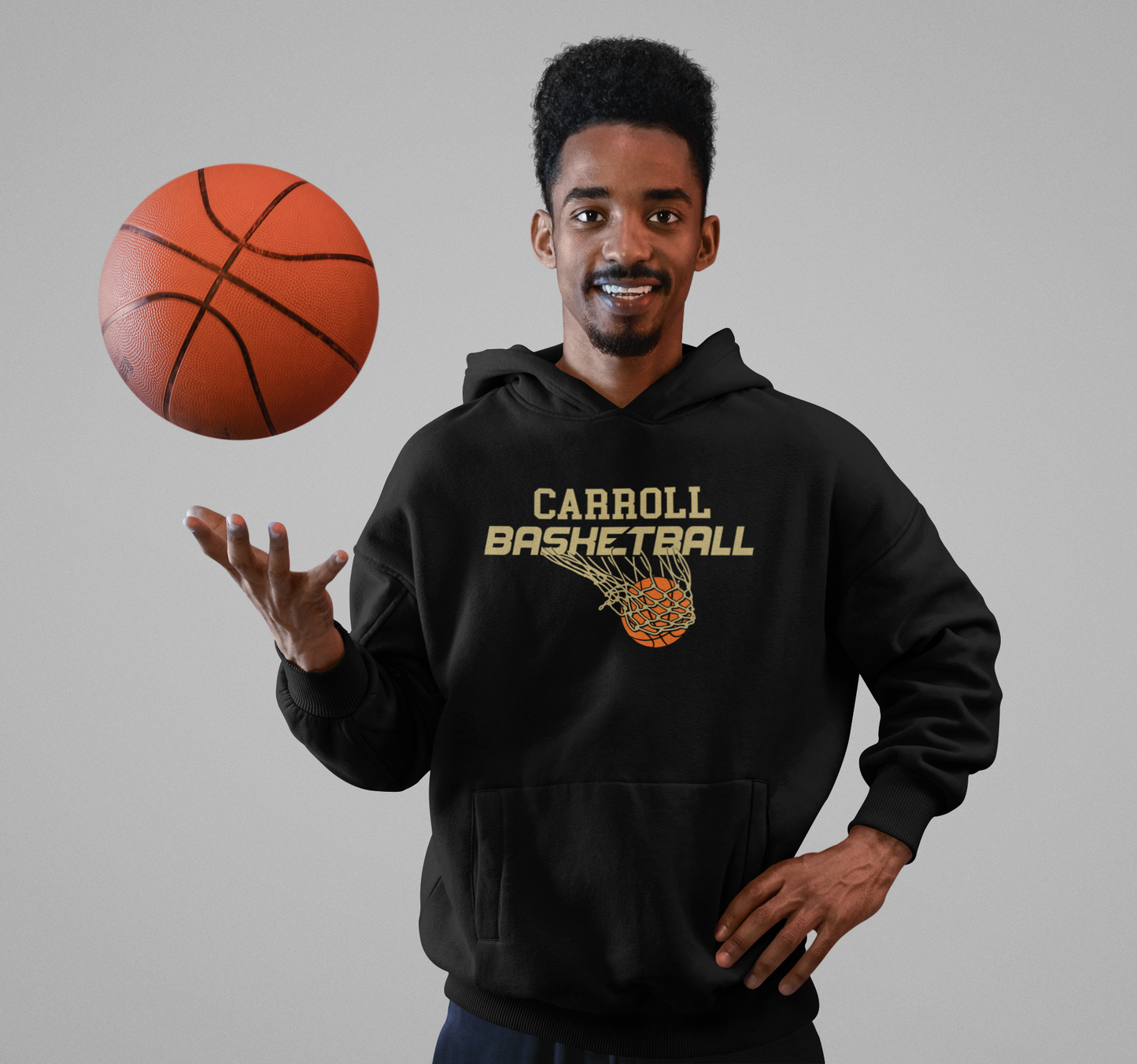 Carroll Basketball Hoodie unisex