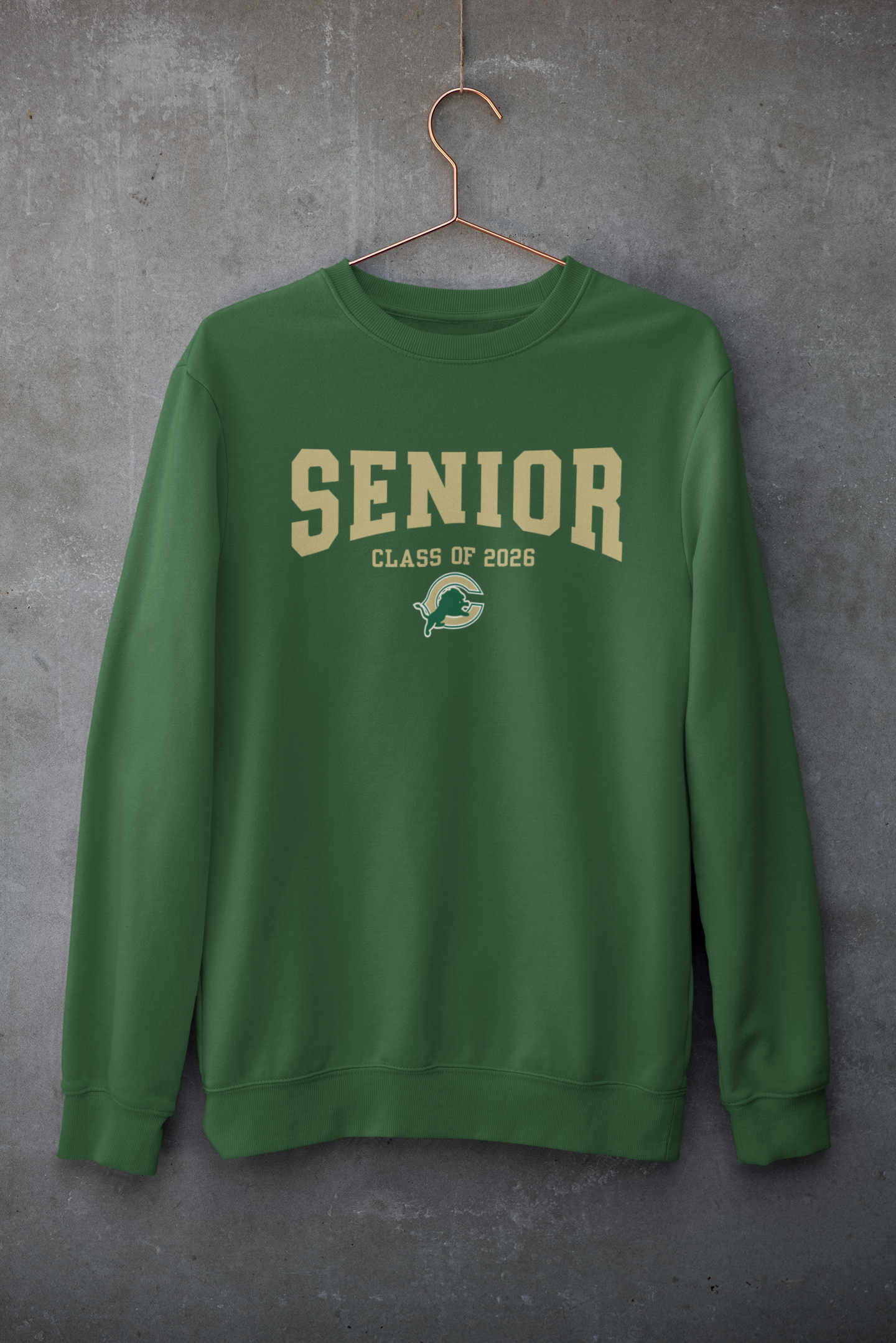 Carroll Senior 2026 sweatshirt unisex