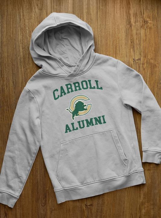 Archbishop Carroll Alumni Hoodie Athletic Gray unisex