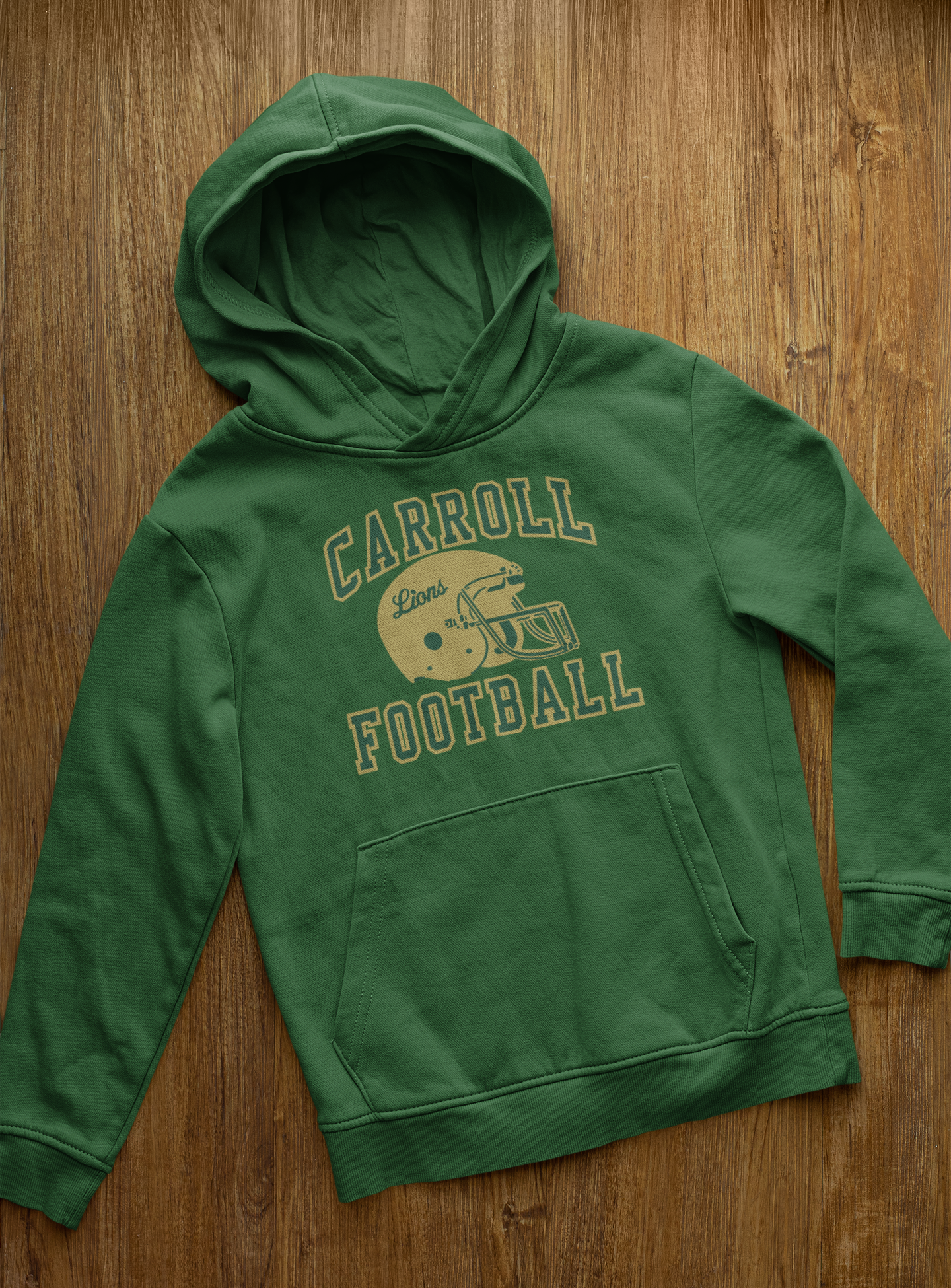 Unisex Hoodie Carroll Football Throwback