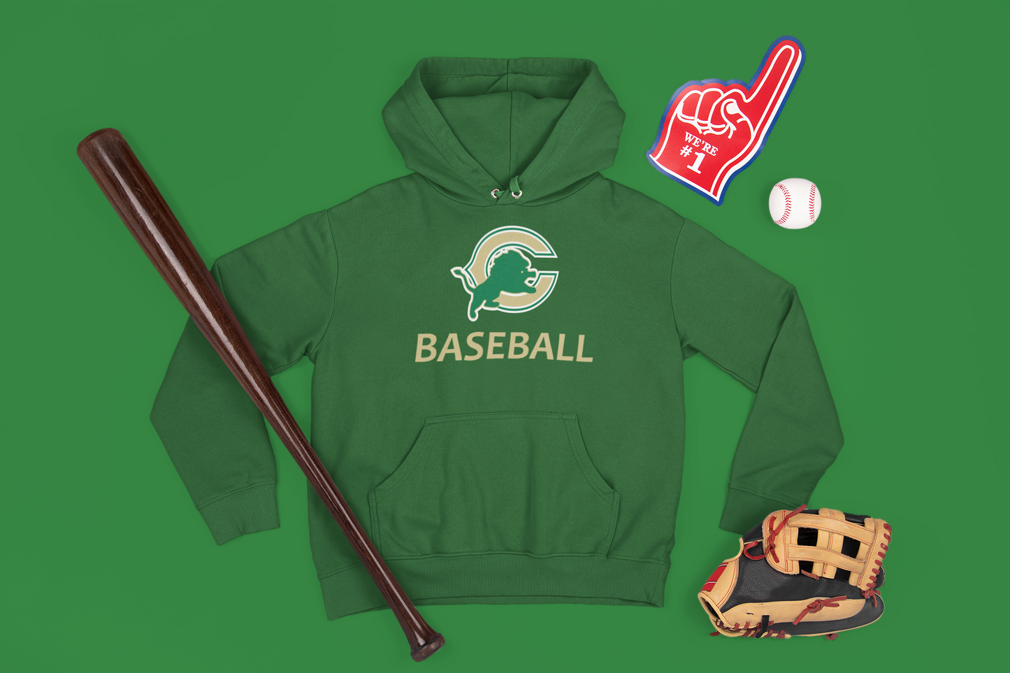 Carroll Baseball Hoodie