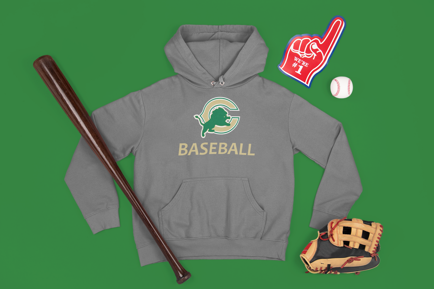 Carroll Baseball Hoodie