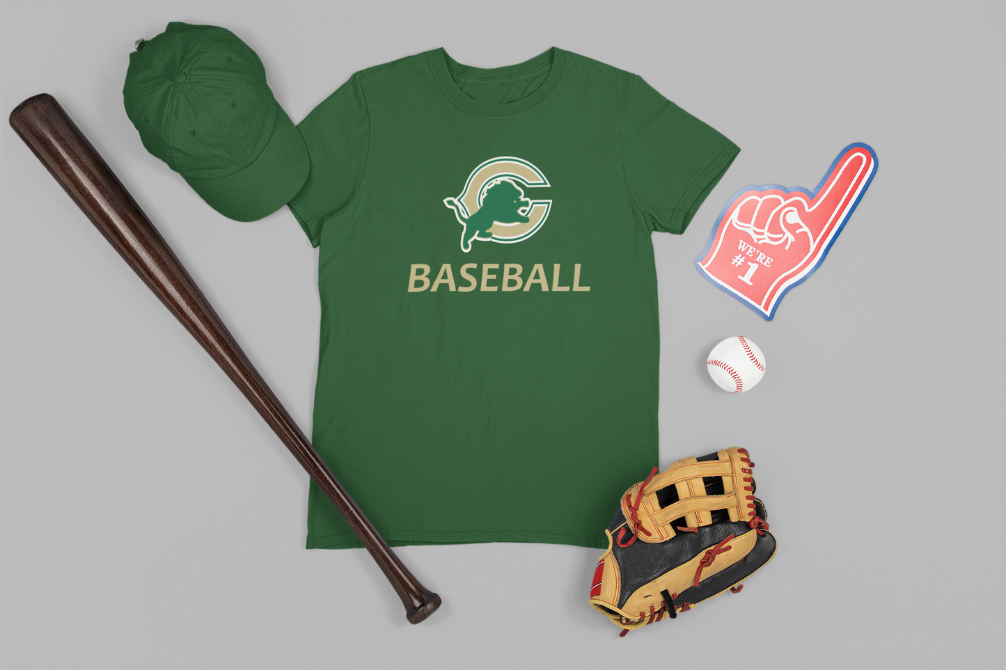 Carroll Baseball tee