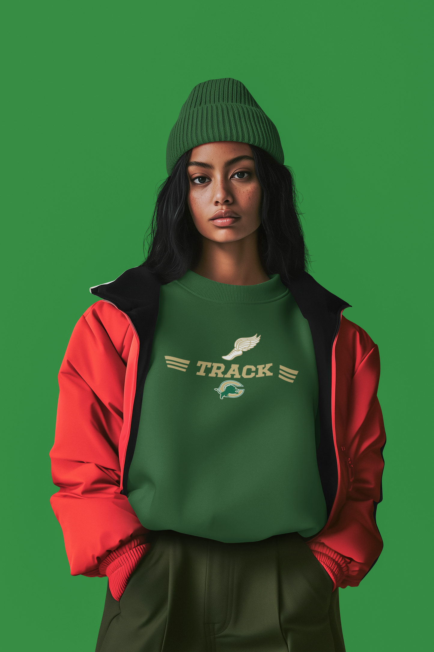 Carroll Track sweatshirt