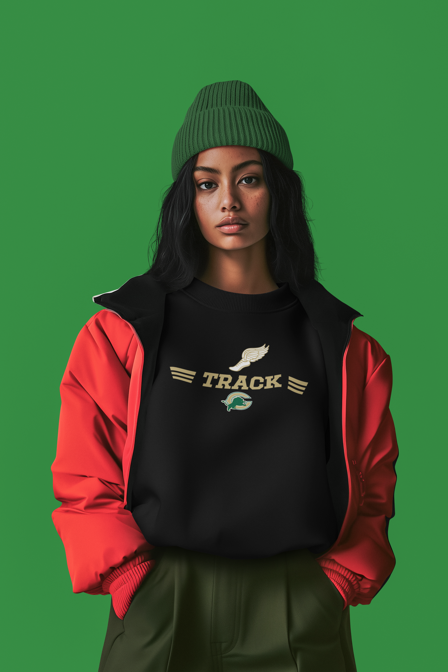 Carroll Track sweatshirt